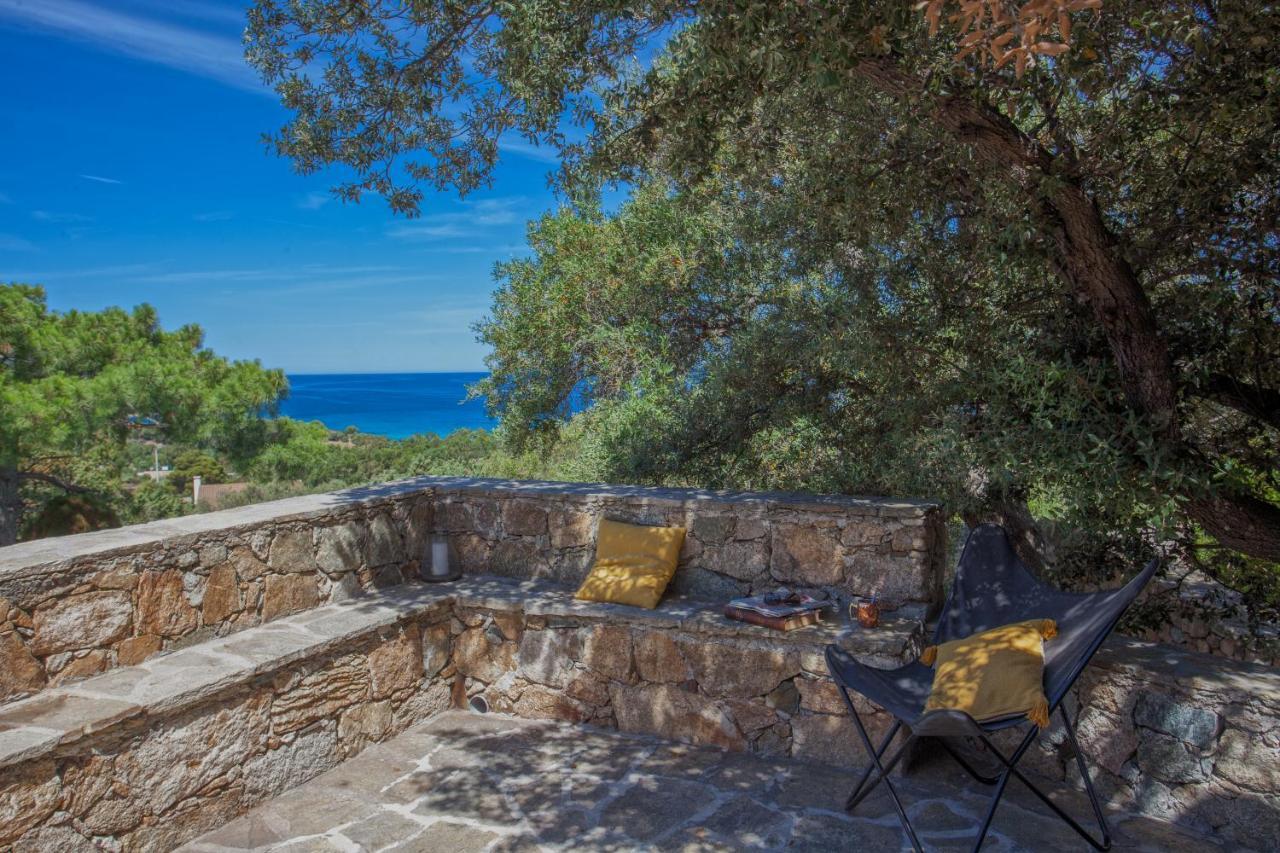 Villa Bodri, Maison En Pierre Avec Vue Mer Et Piscine Chauffee Л'Іль-Русс Екстер'єр фото