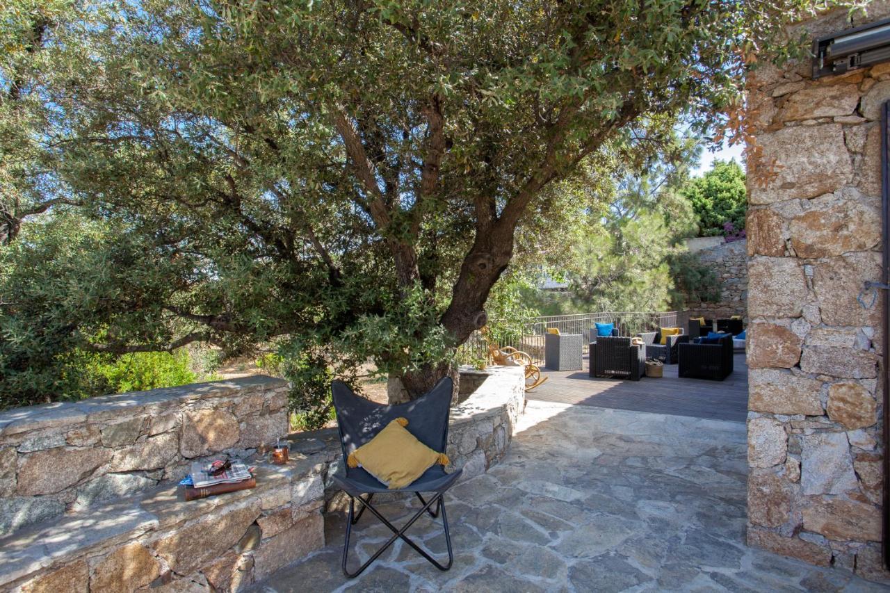 Villa Bodri, Maison En Pierre Avec Vue Mer Et Piscine Chauffee Л'Іль-Русс Екстер'єр фото
