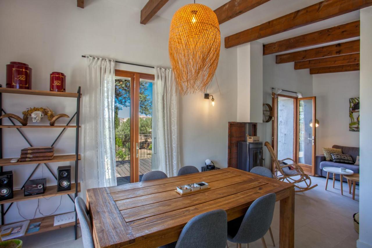 Villa Bodri, Maison En Pierre Avec Vue Mer Et Piscine Chauffee Л'Іль-Русс Екстер'єр фото